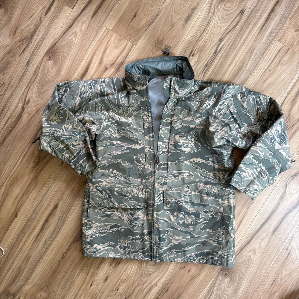Barrier Wear Men’s All-Purpose Parka Environmental Camo Military Jacket Medium E